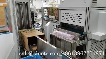 Full automatic plastic cup counter ,loader, case loader,case stacker