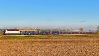 I treni del pomeriggio sulle ferrovie del nodo Novarese