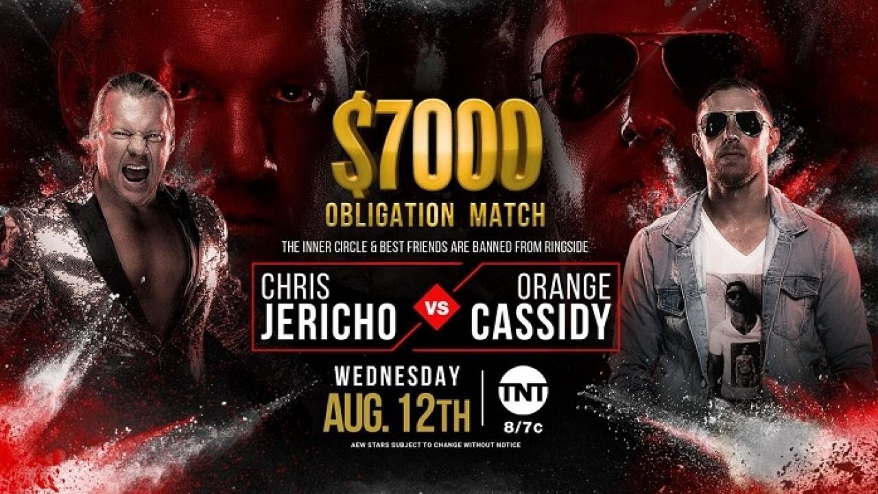 Chris Jericho VS Orange Cassidy  AEW Dynamite