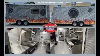 Back Porch Grill | 8x20 Food Trailer | Concession Nation