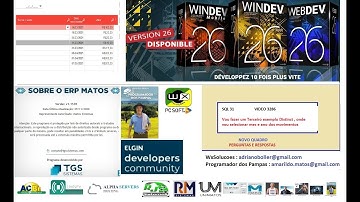 DICAS 3285 WINDEV WEBDEV MOBILE SELECT DISTINCT Parte 2 Mes Ano SQL 31