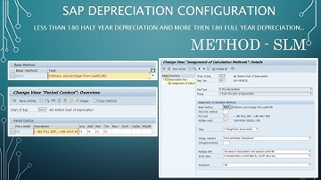 Asset Accounting || How to create Depreciation Key || Less than 180 days and more than 180 Days