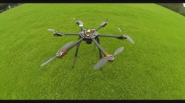 Maiden flight: Hexacopter Tarot T810 with Naza-M V2