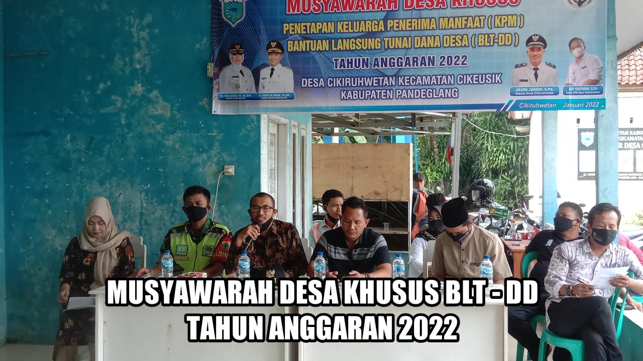 MUSYAWARAH DESA KHUSUS - CIWET TV