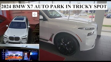 2024 BMW X7- One of the first builds!  Automatic garage parking demo