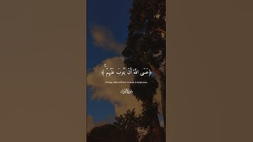"وآخرون اعترفوا بذنوبهم خلطوا عملا صالحًا وآخر سيئًا" سورة التوبة