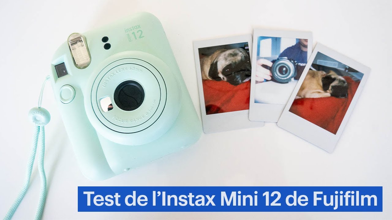 Test Fujifilm instax mini 12 : une évolution très marginale - Les Numériques