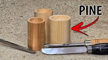 Alternative WAYS to HOLLOW Endgrain And Get Clean Results.....Even On PINE 