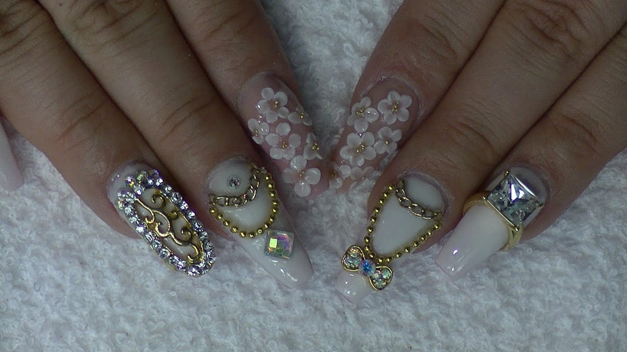 Marc Jacobs Inspired Coffin Nails