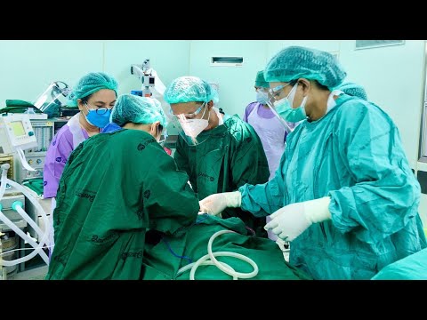 ก้างปลาติดคอได้อย่างไร // Surgery Direct Laryngoscope ( DL ) ผ่านห้องผ่าตัด ENT