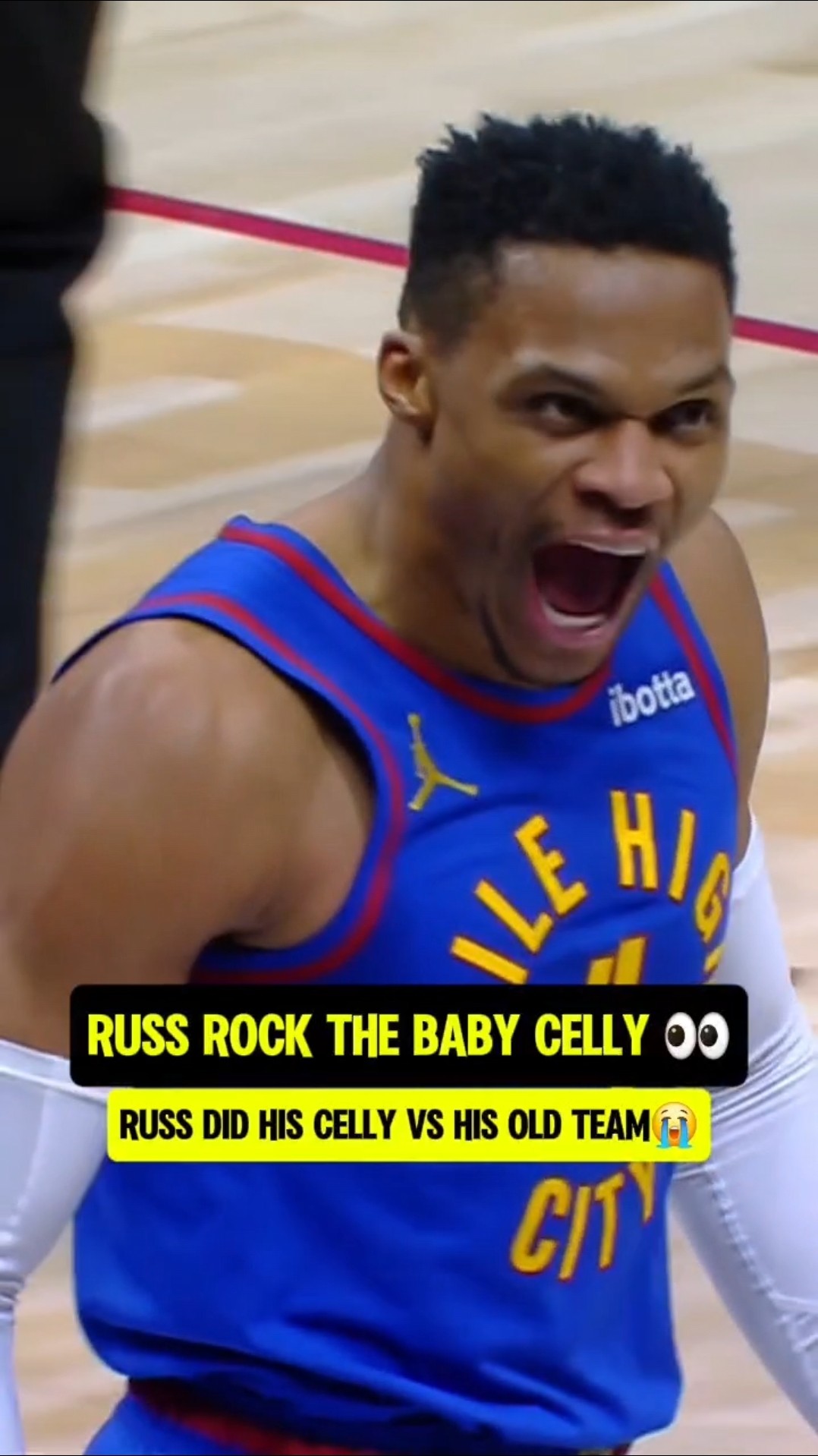 Russ has the most Cellys in the NBA?
