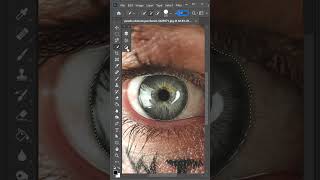 How To Change Eye Colour in Photoshop #shorts