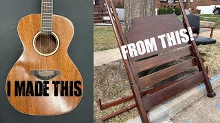 Download Lagu I found this on the side of the road and I made it into a GUITAR! MP3
