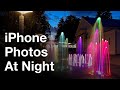 How To Take Sharp iPhone Night Photos