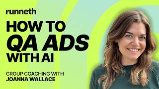 Teach AI to evaluate and QA ad creative, Live Coaching | AI Training Club, Week 4