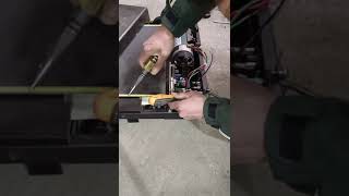 Replace the power cord