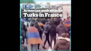 Armenian mob brutally beat up and hospitalise Turks in France