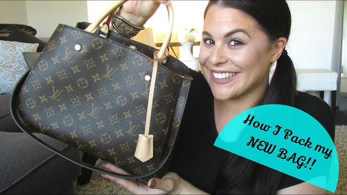 Louis Vuitton Empriente Montaigne MM size in noir review! 