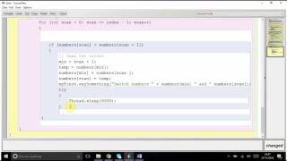 Finch sorting bubblesort
