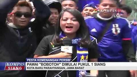 Pesta Kemenangan Persib, Juara Piala Presiden 2015