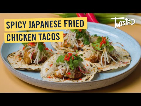 How To Make Delicious Fried Chicken Tacos!