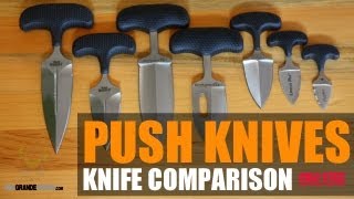 Cold Steel Push Knives Comparison | OsoGrandeKnives