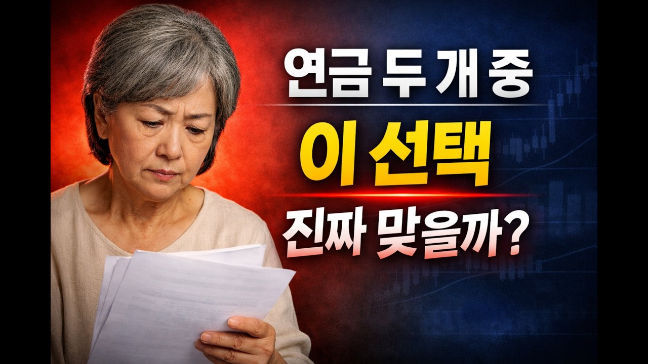 “배우자 연금 선택… 대부분 여기서 착각합니다”