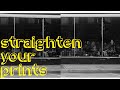 Fixing Converging Lines In The Darkroom