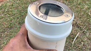 Iluminação de jardim muito prático
