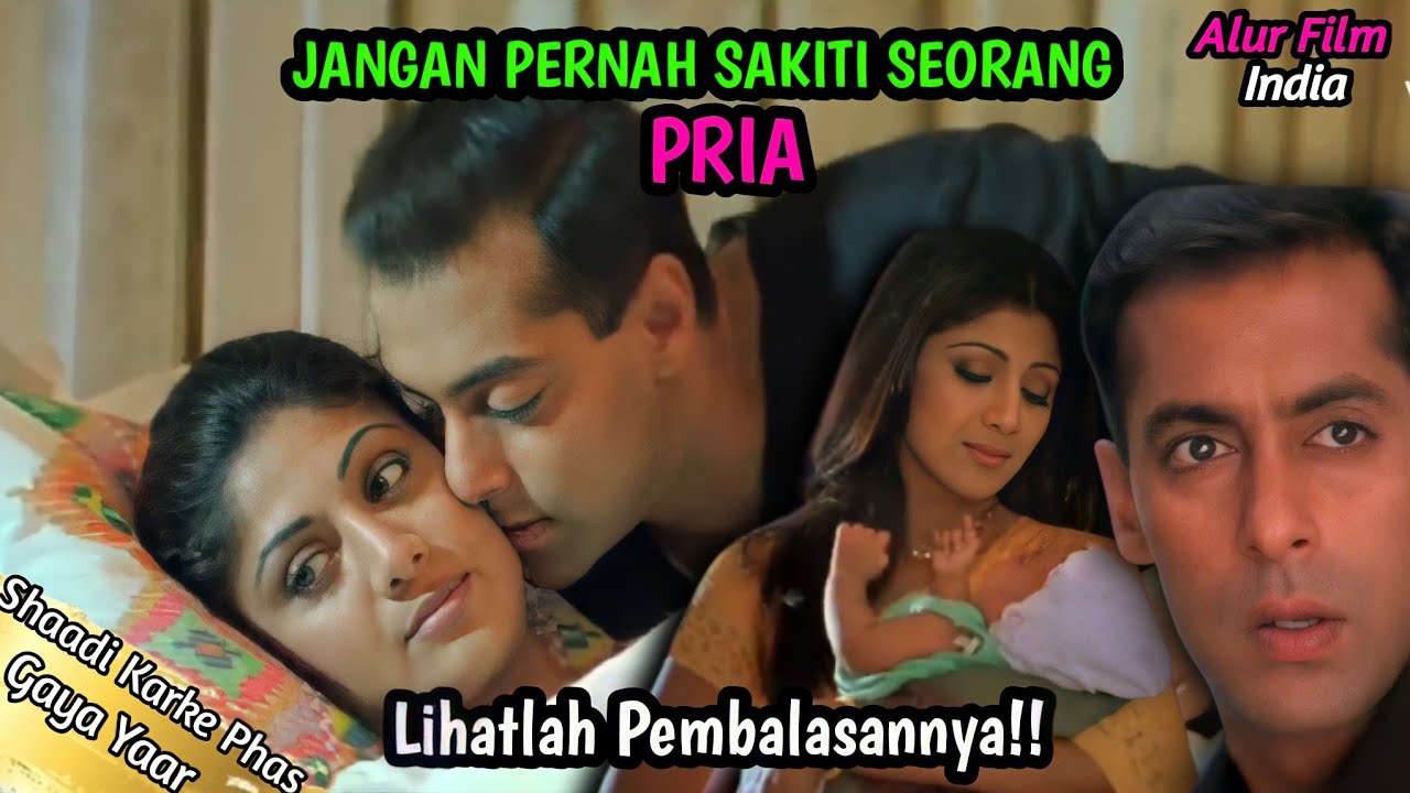 ▶️KETIKA SEORANG PRIA TERSAKITI || jangan pernah uji kesabaran seorang Pria. Alur film India.