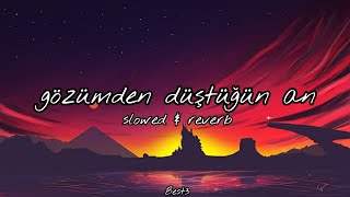 Sancak ~ Gözümden düştüğün an [slowed + reverb] //Best3 Resimi