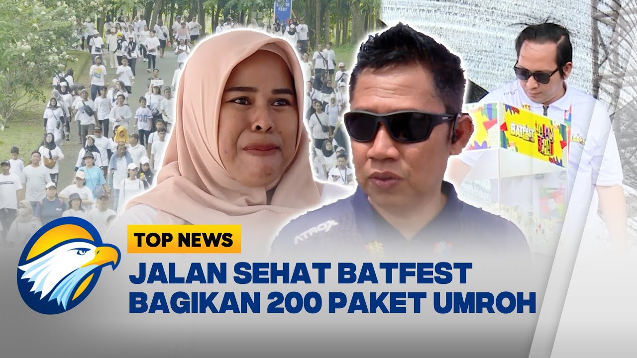 Batulicin Festival 2025, Jalan Sehat dan Undian Hadiah Umrah - [Top News]