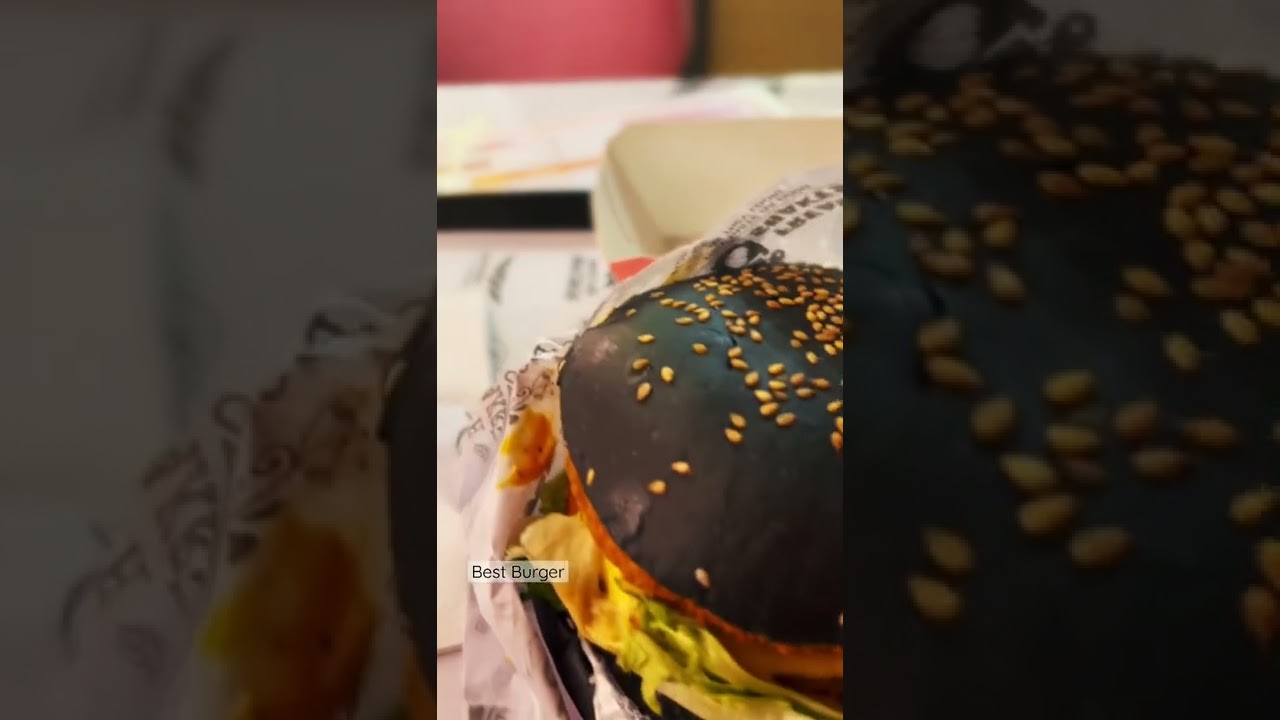 Best black burger 