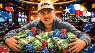 PLAYING HIGH STAKES ULTIMATE TEXAS HOLD’EM! ($5,000 BUY-IN)