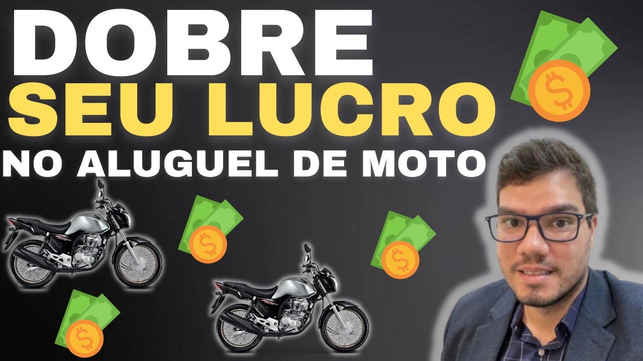 COMO DOBRAR SEUS LUCROS NO ALUGUEL DE MOTOS? Minha Estratégia Revelada!