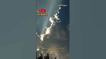 سورة التين شيخ ناصر القطامي حفظه الله ورعاه