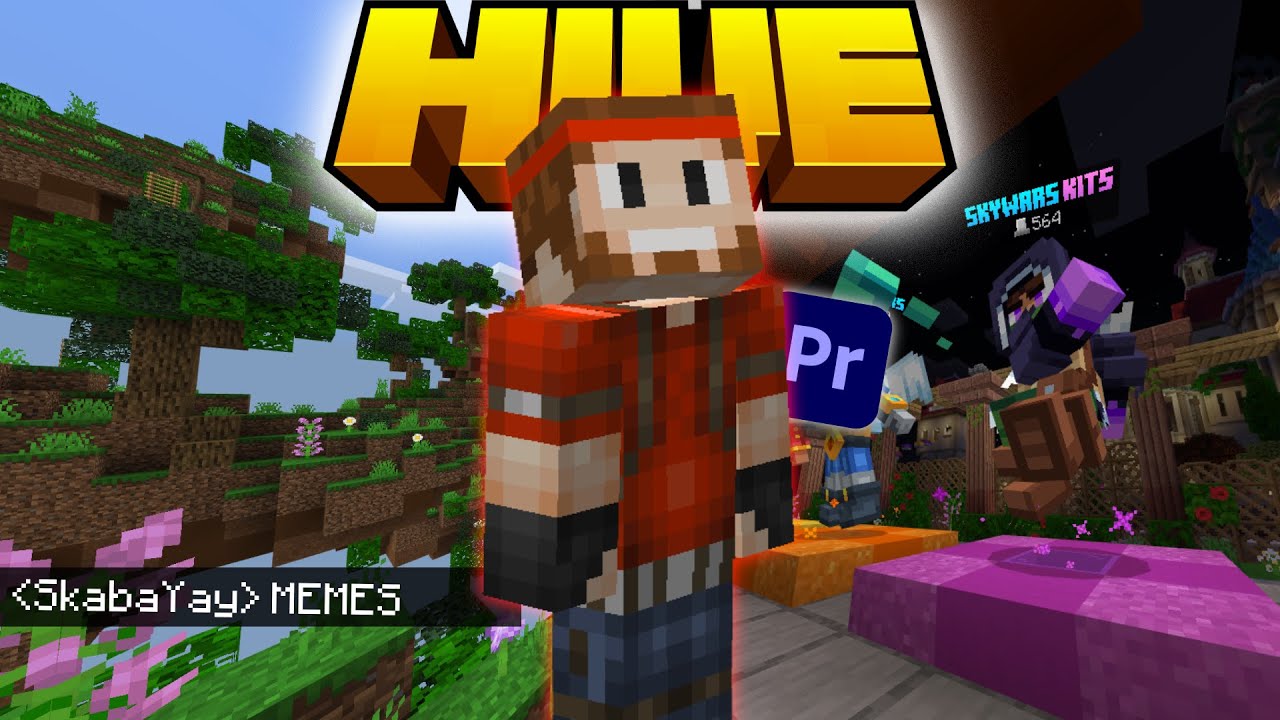 EPIC minecraft hive gameplay | funny moments #1 - YouTube
