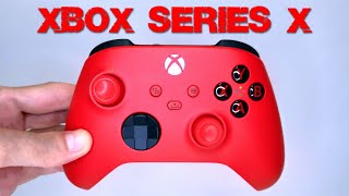 Xbox Series X/S Controller - Pulse Red - Unboxing + Vibration Test