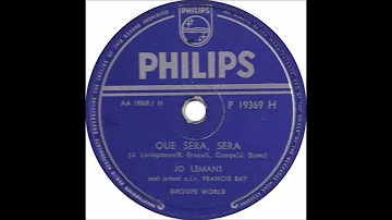 JO LEEMANS 1956 que sera sera