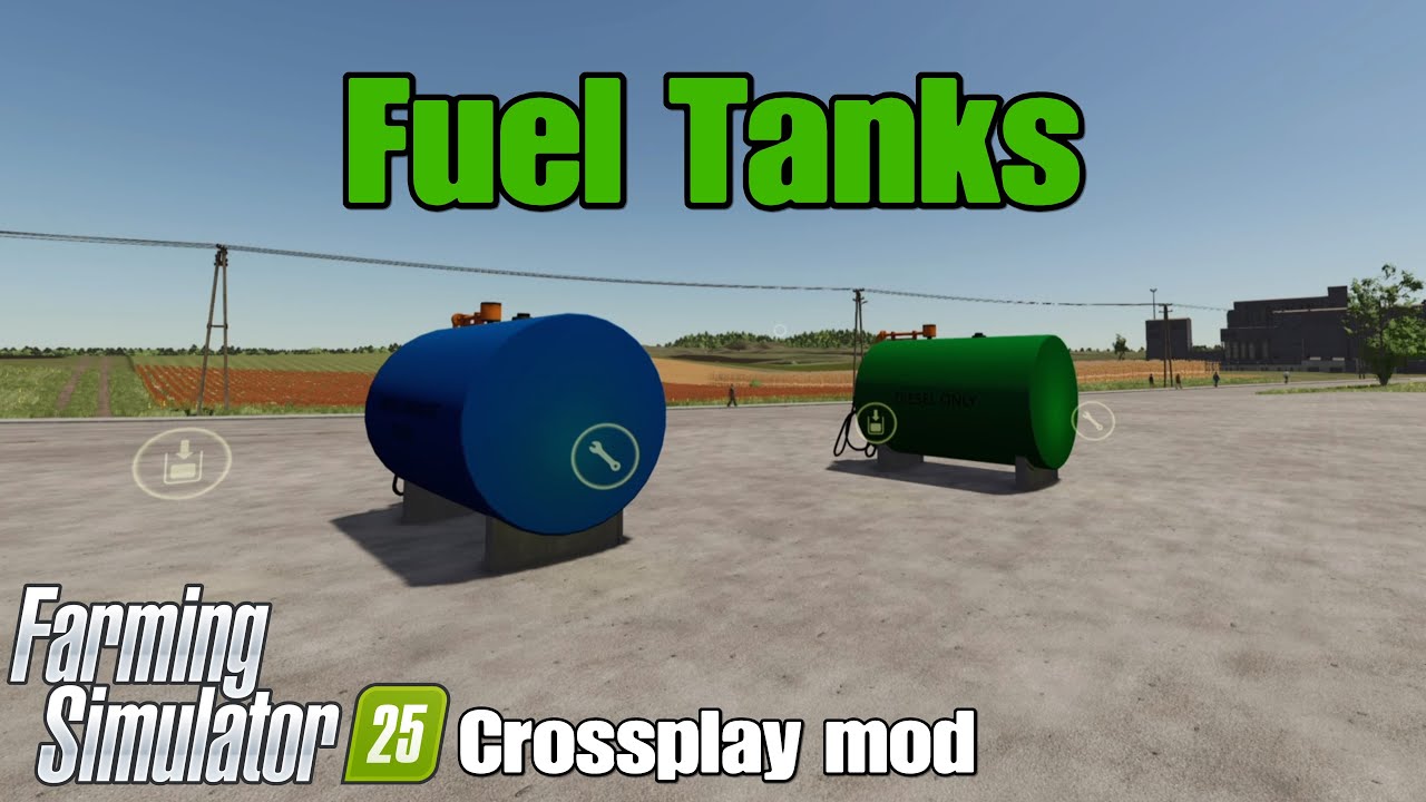 Fuel Tanks / FS25 crossplay mod - YouTube
