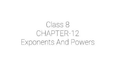 Maths Class-8 ch-12 (Exponents And powers) exercise 12.1 Part-3