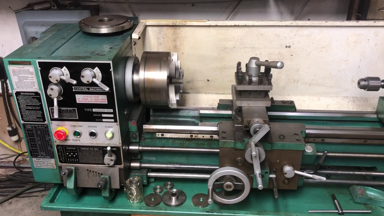 Online Only Auction lot 8 metal lathe. Closing online February 23