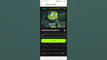Memes lab bot Daily Memecoin Cipher today 29 October 2024