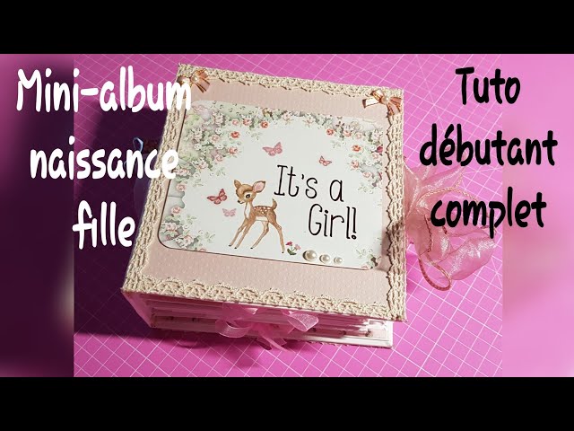 Tutoriel Mini Album Naissance et Sa Boîte « Set Bienvenue Tout Petit » –  Djudi'Scrap