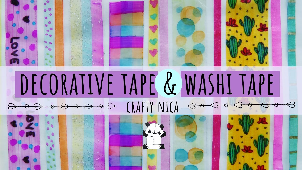 Easy DIY Washi Tape Dispenser Project from Washi Tape Crafts by Amy  Anderson - Hello Creative Family