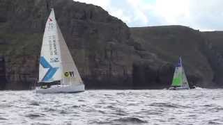 Tour de Bretagne à la Voile 2015   - Résumé étape 1