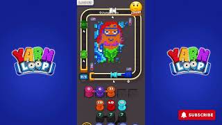 Yarn Loop Knit Puzzle - level 409 - Gameplay walkthrough