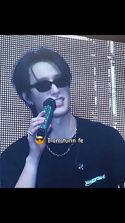 Picheolin came to svt's concert yesterday 😎♥️ his english🫠 #seventeen #dino