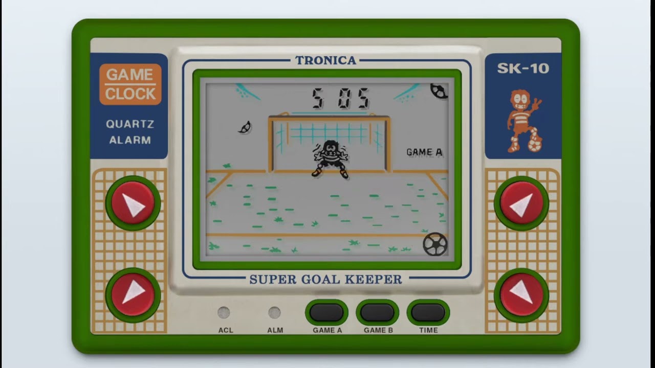 Super Goal Keeper [Handheld Longplay] (1983) Tronica - YouTube
