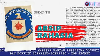 Deklasifikasi Arsip Laporan Agen Amerika CIA Jakarta Embassy Tentang peristiwa 1965 - 1968 i